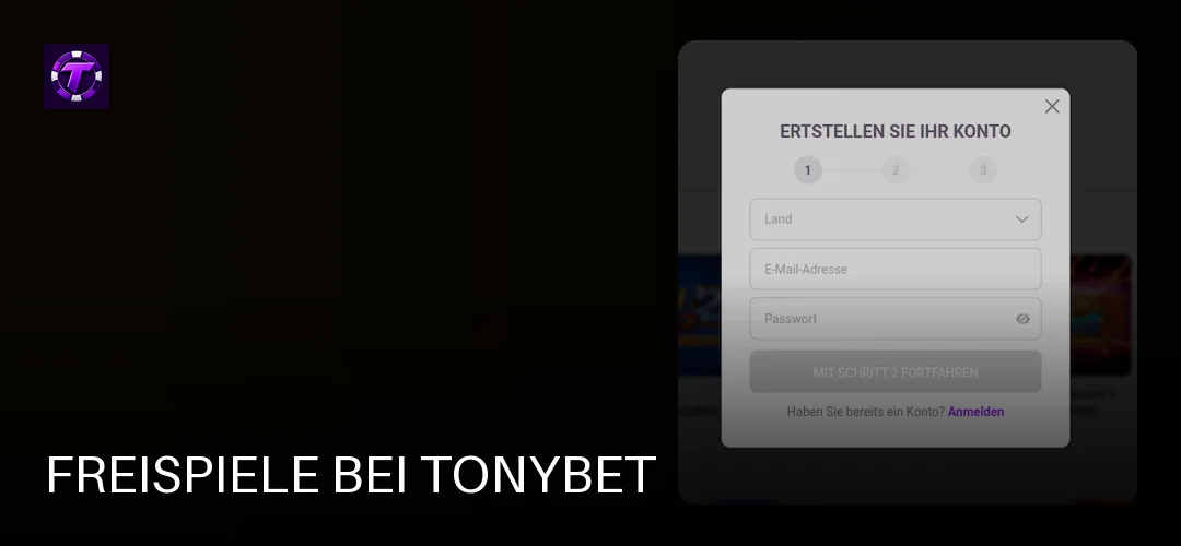 Tonybet promotional banner